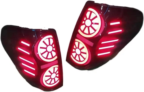 For Mitsubishi L200 Triton 2005-2014 LED Tail Light Brake Lamp Smoked Black Pair - Bild 7 von 10
