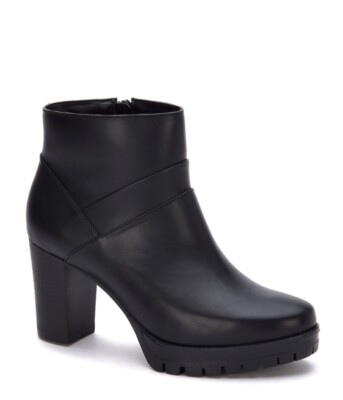 BOTAS ANDREA. botines negros de mujer al tobillo  COD-59
