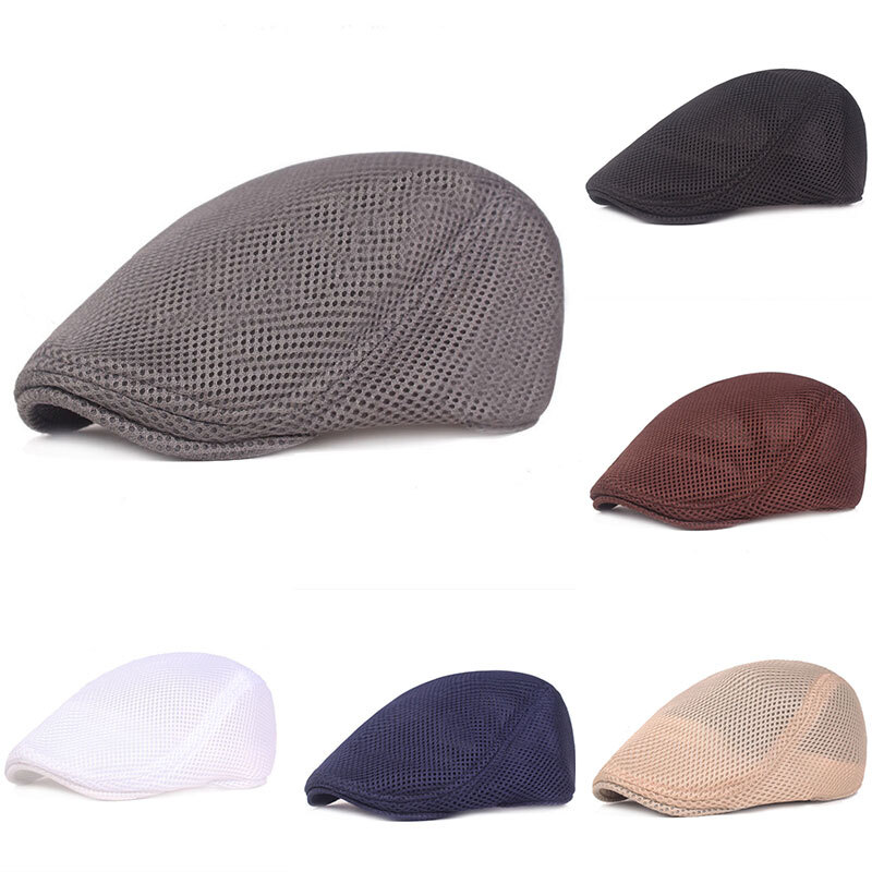 APL Basco Estivo Cotone Uomo Cappello da Sole Cappellino Piatto Traspirante 