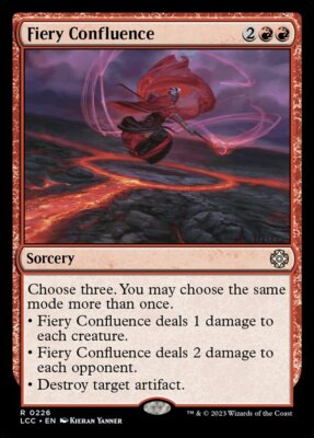 MTG Commander LCI R Fiery Confluence #0226