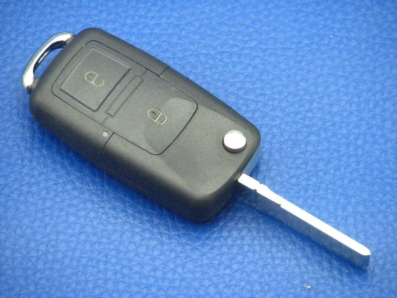 Llave VW Volkswagen 2 botones carcasa adecuada para VW Golf 4 Sharan Polo Toura