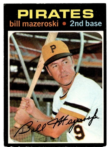 Bill Mazeroski Trading Cards
