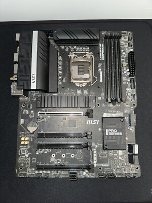 Lga 1200 Msi Z590 Pro Wifi Motherboard Wi Fi Z590 Gaming Pro