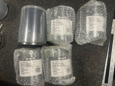 Spin X 48X SIlver Injet Hub Printable CD-R Lot Qty 500