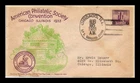 DR JIM STAMPS US COVER APS CONVENTION CENTURY OF PROGRESS IMPERFORATE FDC