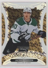 2021-22 Upper Deck Ovation World Premiere Gold 157/299 Jacob Peterson #WP-2 4om