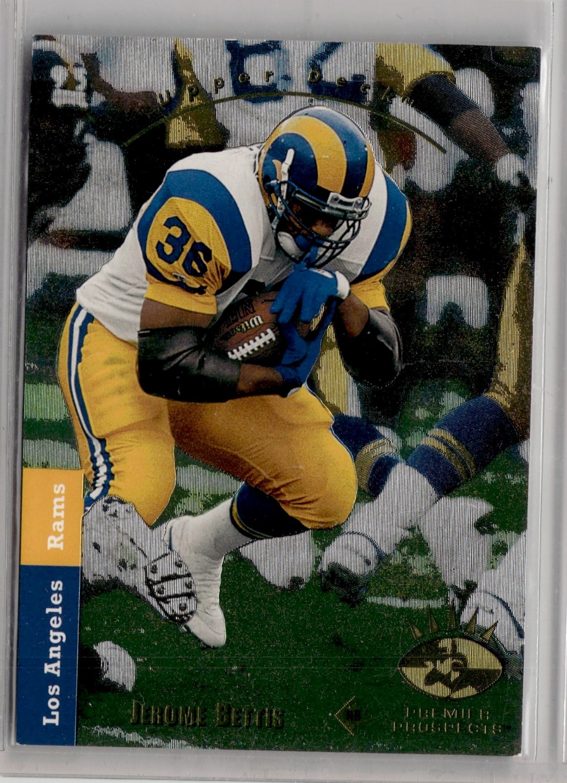 1993 Upper Deck SP Foil - Jerome Bettis #6 (RC) Rookie Card