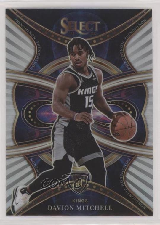 2021-22 Panini Select Phenomenon Silver Prizm Davion Mitchell #20 0x7c