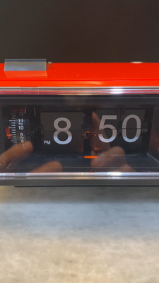 Sankyo ZAX L108Z Flip Clock Vintage Alarm Japan Retro Working | eBay