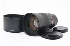Excellent SAMYANG 135mm F2 ED UMC Lens Sony E Mount Full Frame Japan