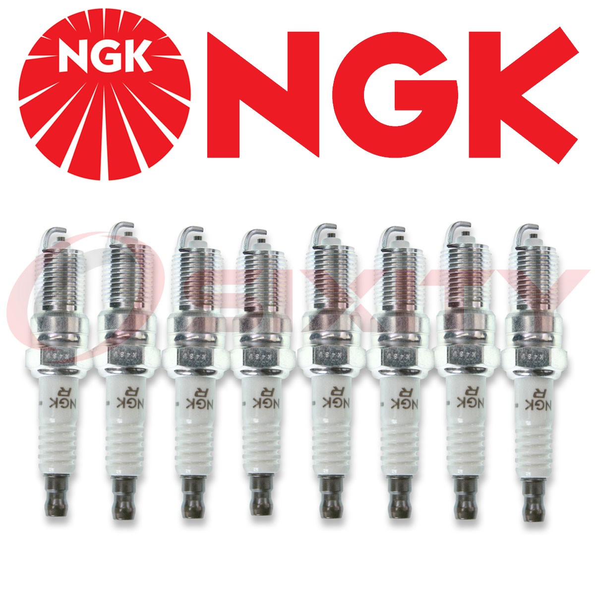 SET OF 8 NGK 4177/TR6 V-POWER PREMIUM COPPER SPARK PLUGS