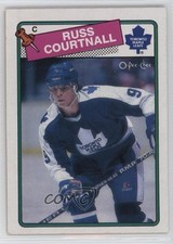 1988-89 O-Pee-Chee Russ Courtnall #183 0ol8