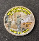 Colorized Kennedy Half Dollar D-Day Hunting Snipers St. Mere Eglise Free Ship