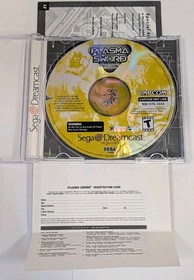 Plasma Sword Sega Dreamcast CIB Complete Authentic Tested Clean Disc Reg Card