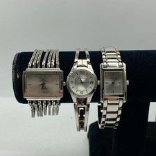 Anne Klein Women's Designer Quartz Watch Lot of 3