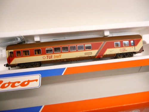 Vagón de tren rápido Roco 44228 H0 TUI encuentro de la DB época IV EXCELENTE en embalaje original | Zustand: Gebraucht