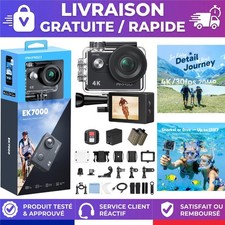 AKASO EK7000 Caméra Sport 4K 30FPS 20MP WiFi Étanche 40m Stabilisation