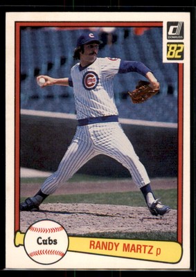 1982 Donruss Randy Martz #126 Chicago Cubs