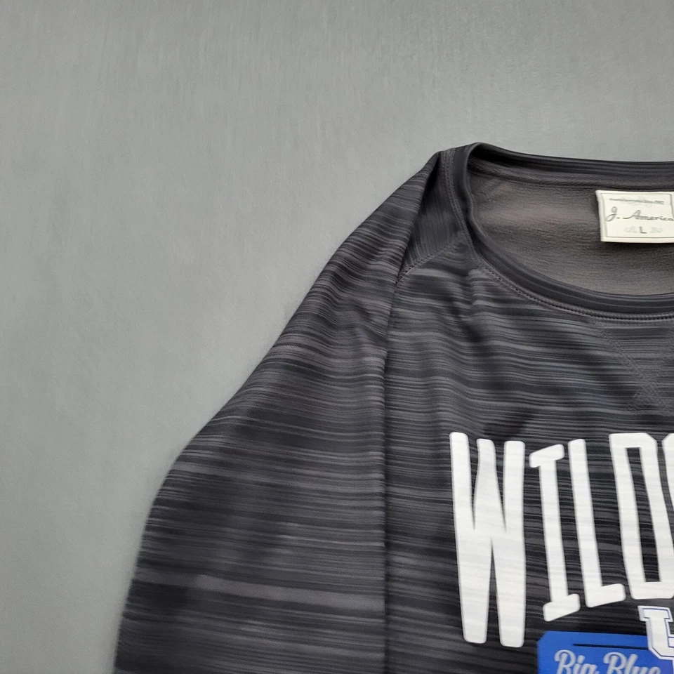 Suéter Kentucky UK WildCats para mujer L manga larga grande azul nación gris corto Foto 2 de 4
