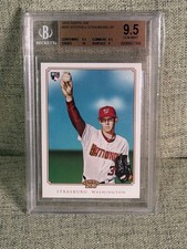 2010 Stephen Strasburg 331 SP BGS 9.5 RC Topps 206