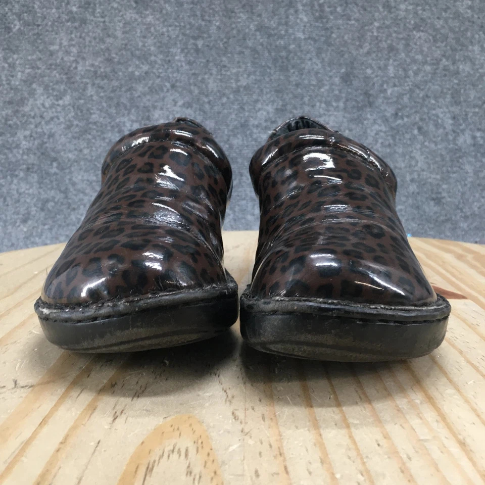 Zapatos Boc Born Concept para mujer 8 M marrón peggy zuecos charol leopardo bajos Foto 4 de 4