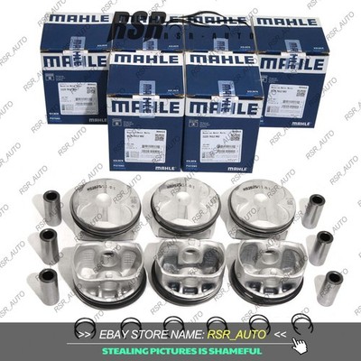 6x OEM Pistons Rings Set Φ82mm CR 11:1 For BMW E90 E60  E92 323i 525i N52B25 2.5