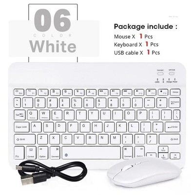 Mini Wireless Bluetooth Tastatur Tragbar für iPad Handy Tablet Android