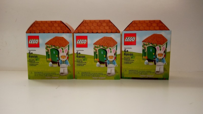 LEGO Seasonal: Easter Bunny Hut (5005249) 3x - NISB