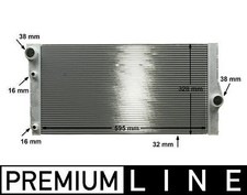 Radiateur BMW 645