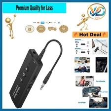 Flagship Bluetooth 5.3 Transmitter Receiver 3-in-1 Wireless Audio Adapter for...
