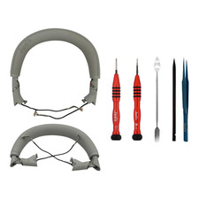 Genuine Sony WH-1000XM6 Silver Headband Assembly OEM + Repair Tool Fix Kit