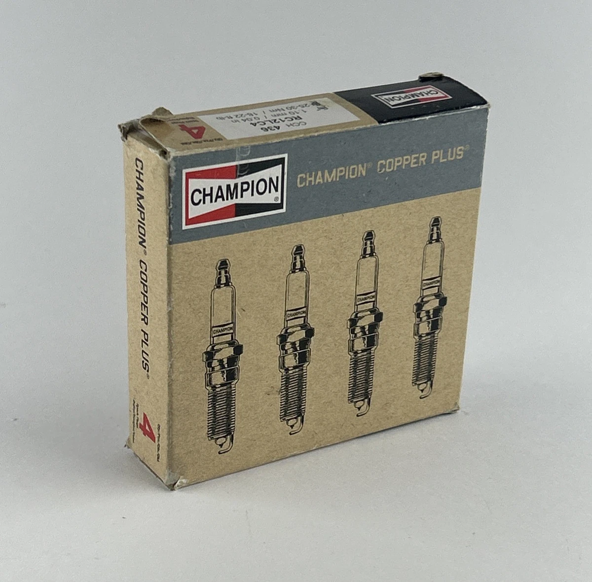 Champion 436 RC12LC4 Copper Plus Spark Plugs 4 Pack photo 4