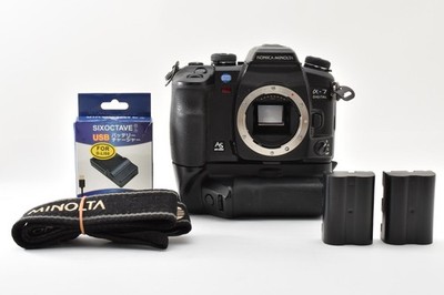 [MINT w/ Battery Grip] Konica Minolta a-7 α-7 Digital SLR Camera From JAPAN