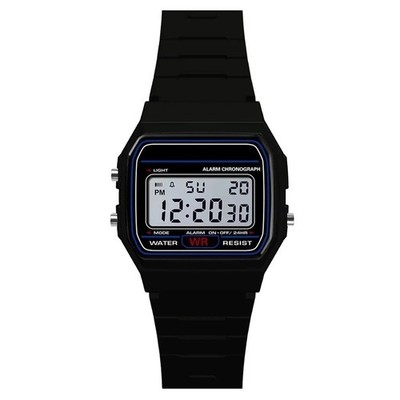 F 91W Classic Digital Resin  Watch Stopwatch Chronograph Sport Unisex Men US*