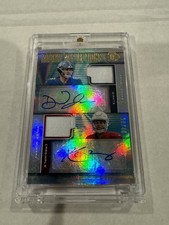 Daniel Jones & Kyler Murray - 2019 Rookie Reflections /15 Auto - Game Used Patch
