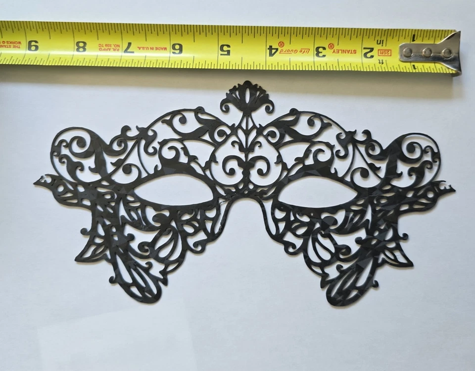 Máscara de Mascarada Femenina para Baile Disfraz Fiesta Evento Caliente Banda Elástica Impresión 3D Foto 3 de 4