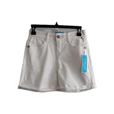 Draper James RSVP Mid Rise Magic Shorts Stretch White 6.5  Inseam  Size: 2