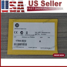 New AB 1784-SD2 Secure Digital Memory Card 2GB in Bag Sealed 1784SD2 US Free Tax
