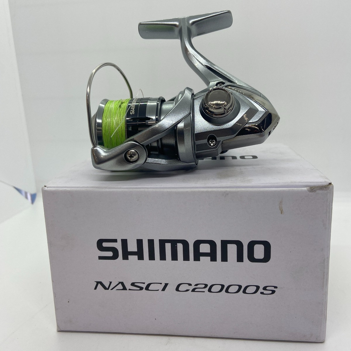 Shimano Spinning Reel 21 Nasky C2000S With Box 043146 No Shimano Spinning Reel 21 Nasky C2000S With Box 043146 No