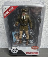 Mcfarlane Page Punchers Steve Trevor Action Figure Red Platinum Chase DC Direct