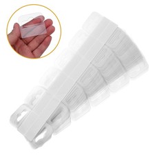 300 PCS Small Product Display Sticker Hook Clear Sticky Hanging Tabs
