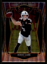 2020 Panini Select #132 Derek Carr Las Vegas Raiders