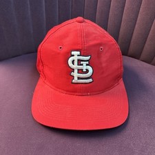 Used Drew Pearson Vintage St. Louis Cardinals Snapback MLB Baseball Hat Red 90s