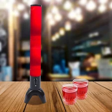 3l/100oz Beer Tower Dispenser Drink Tower Dispenser With Stainless Steel Tap NEW