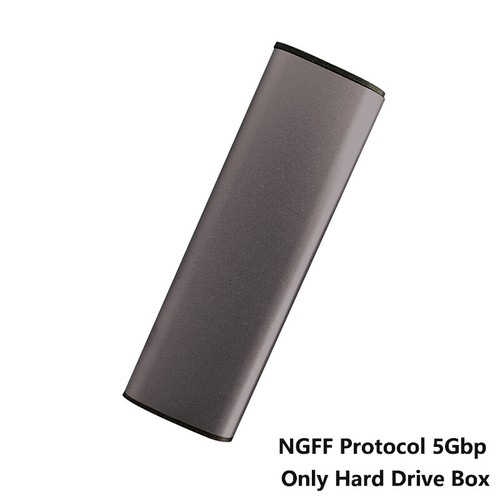 Metal External M2 NVMe SSD Enclosure 10Gbps PCIe SSD Case Portable M.2 Disk Box - Afbeelding 13 van 14