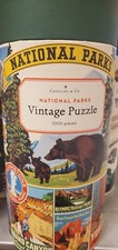 Cavallini Co - National Parks 1,000 Piece Jigsaw Puzzle