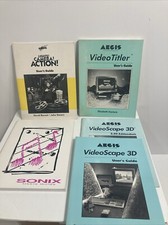 Aegis VideoScape 3D And Other Software Disks for the Amiga Bundle Of Goodness