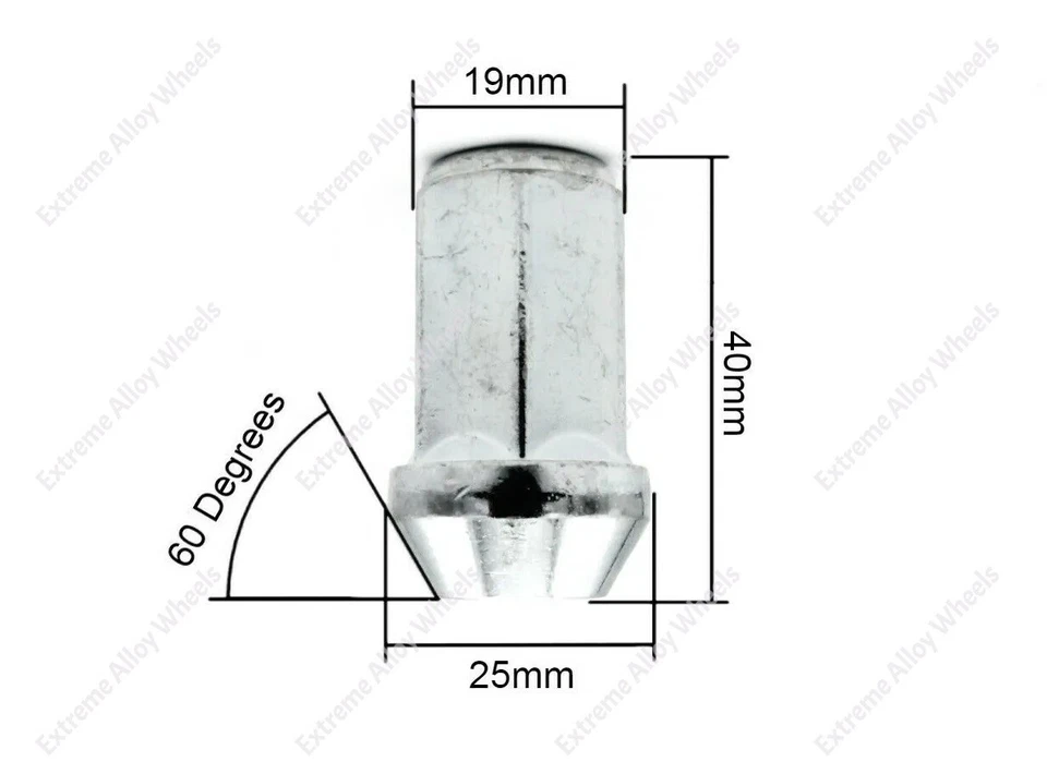 Tuercas de rueda de aleación para Suzuki Grand Vitara Jimny Vitara SJ410 SJ413 cabezal de 19 mm Foto 3 de 4