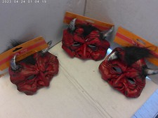 Halloween mask "demon" 3 pack