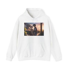 Sudadera con capucha para pareja de anime, amantes de los dibujos animados japoneses, sudadera a juego, Kawaii
